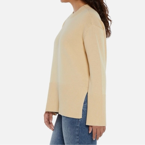 GAP | Crew Neck Knit Sweater | Neutral Ivory | Sz L - Picture 3 of 10